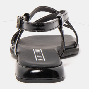 Sandalias 2001 NAPPA SHINNY BLACK / BERGAMO color Black