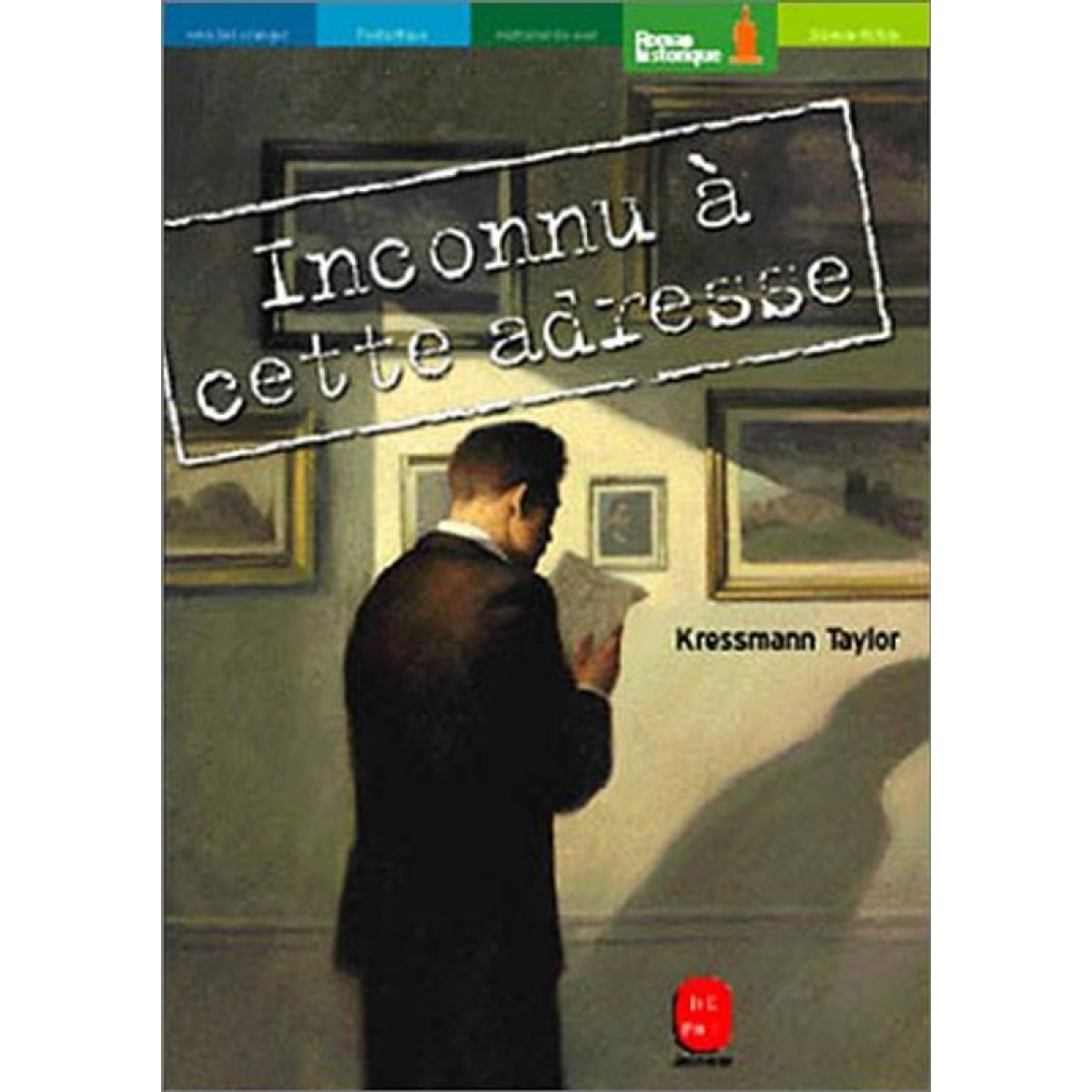 Kressmann, Taylor | Inconnu à cette adresse | Livre d'occasion