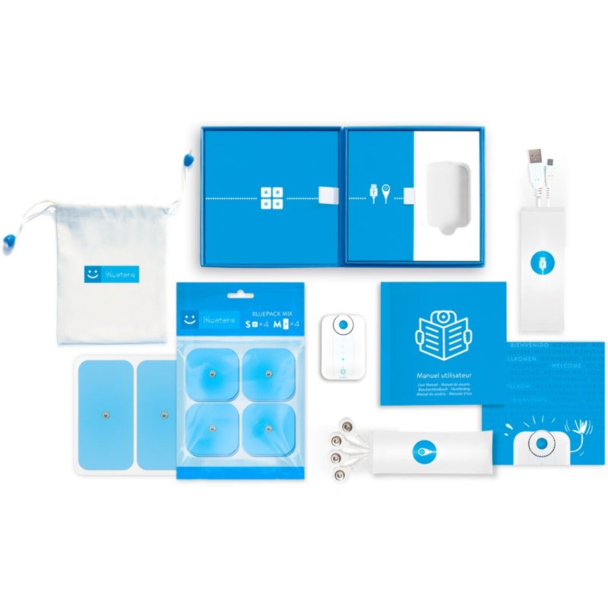 Appareil électrostimulation BLUETENS Connecté BLT02