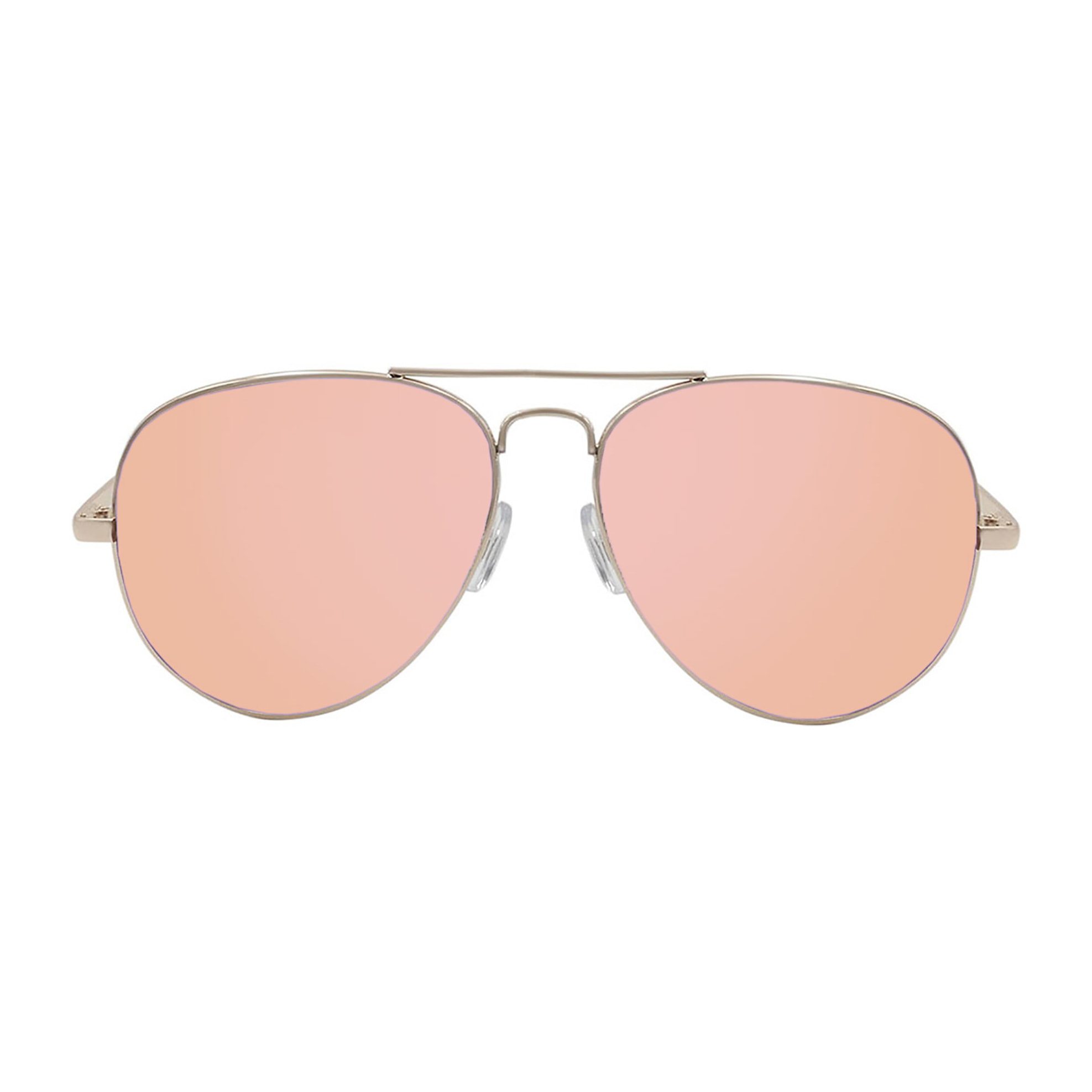Gafas de sol PALO ALTO SAN DIEGO - Metal dorado / Revo rosa