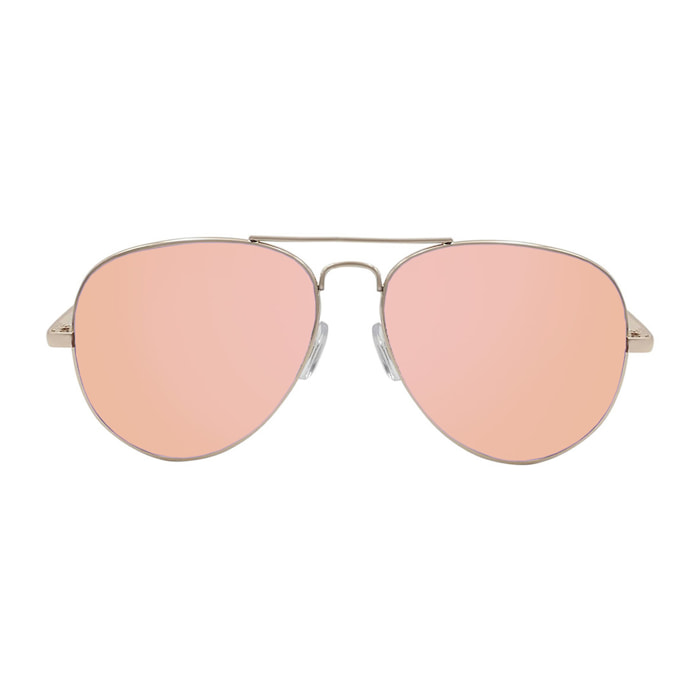 Gafas de sol PALO ALTO SAN DIEGO - Metal dorado / Revo rosa