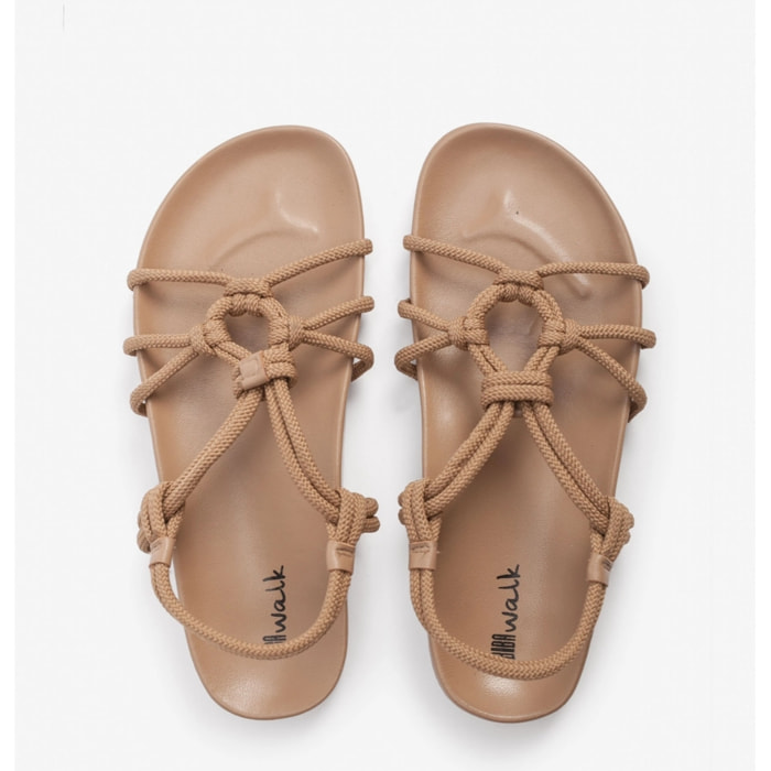 Sandalia BIBA Art Deco de piel