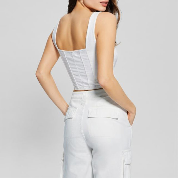 Top Neil - 100% coton - blanc