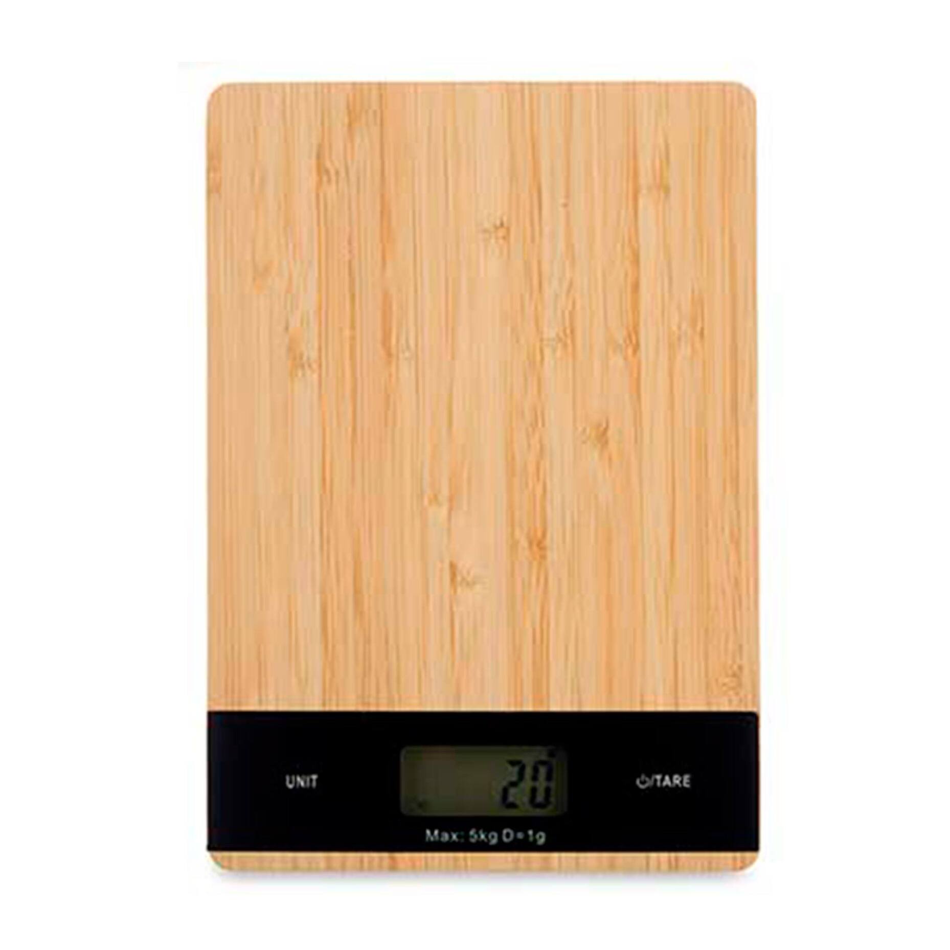 Bascula digital bambu 5kg colección kinvara