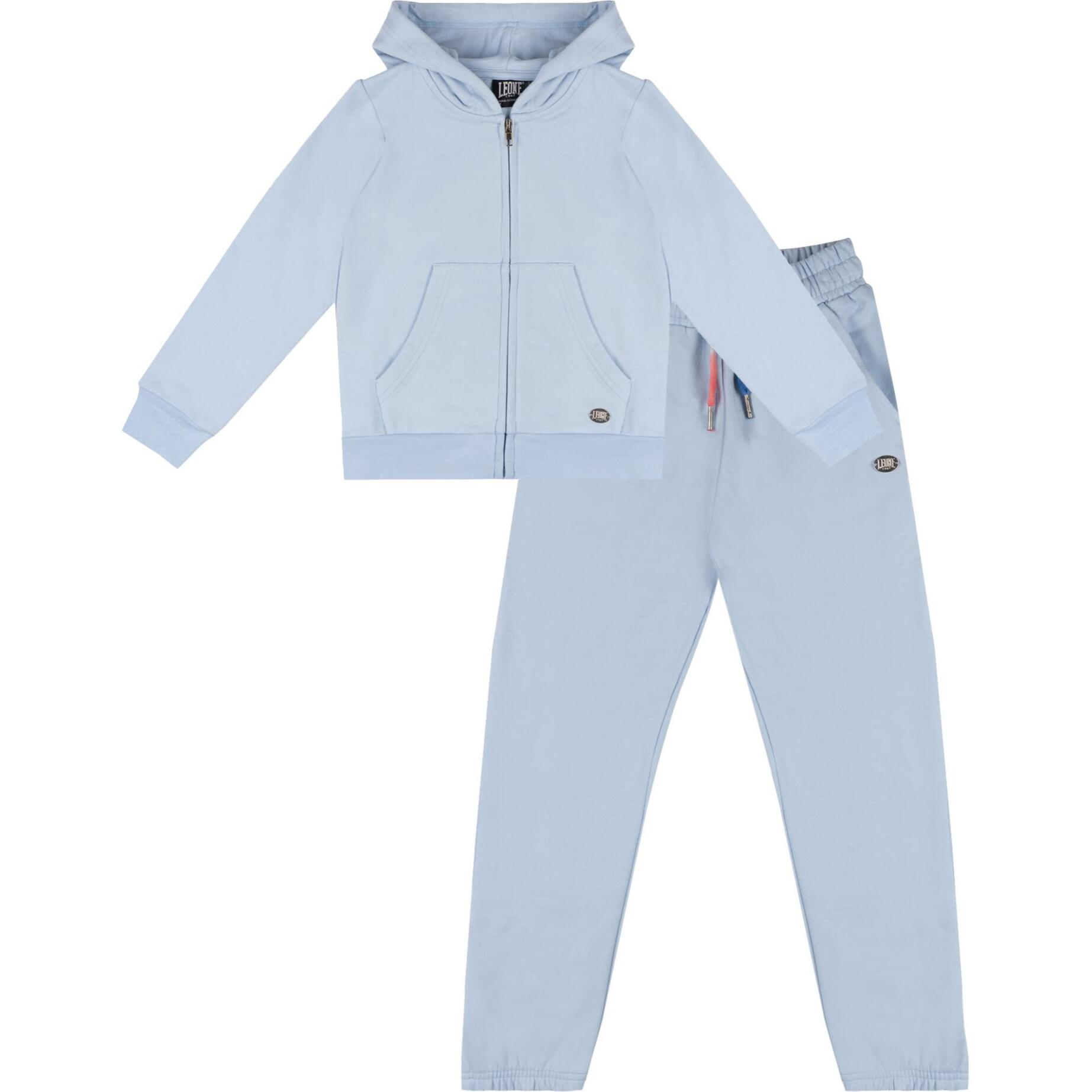 Tuta invernale da bambina con cappuccio e zip "Lace"