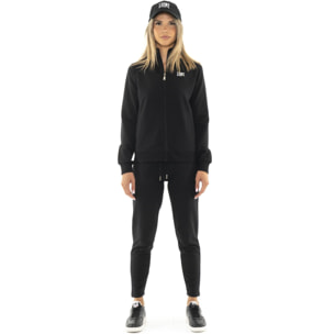 Tuta da donna invernale con colletto e zip "Silver"