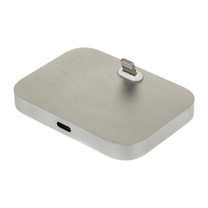 BASE DE CARGA PLANA PARA Iphone 5/6/7/8/X LIGHTNING 8 PINS