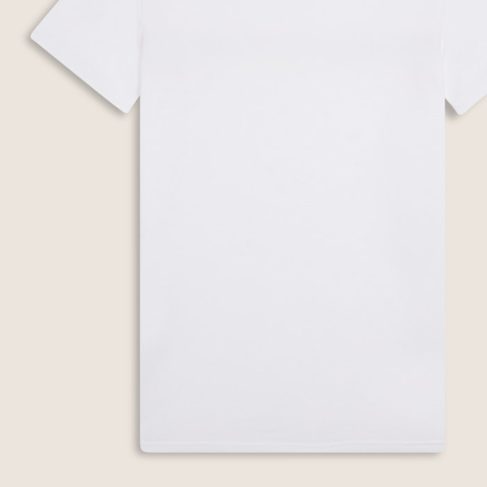 T-shirt Uomo con Banda a Contrasto e Logo FREDDY