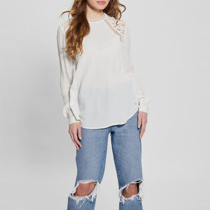 Blouse Donatella - blanc
