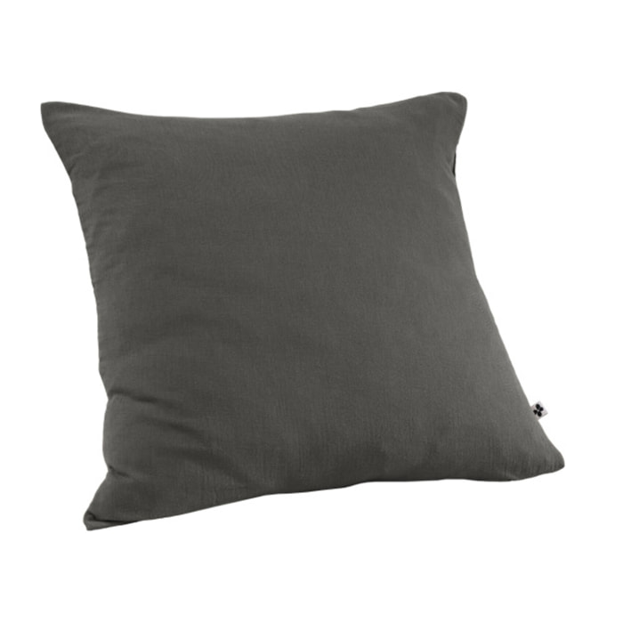 Taie d'oreiller en gaze de coton 60 x 60 cm - GAIA