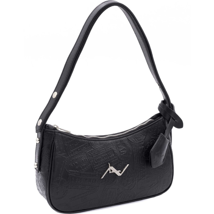 Borsa a spalla  da donna In Vera pelle Made in Italy 26x15x7 cm