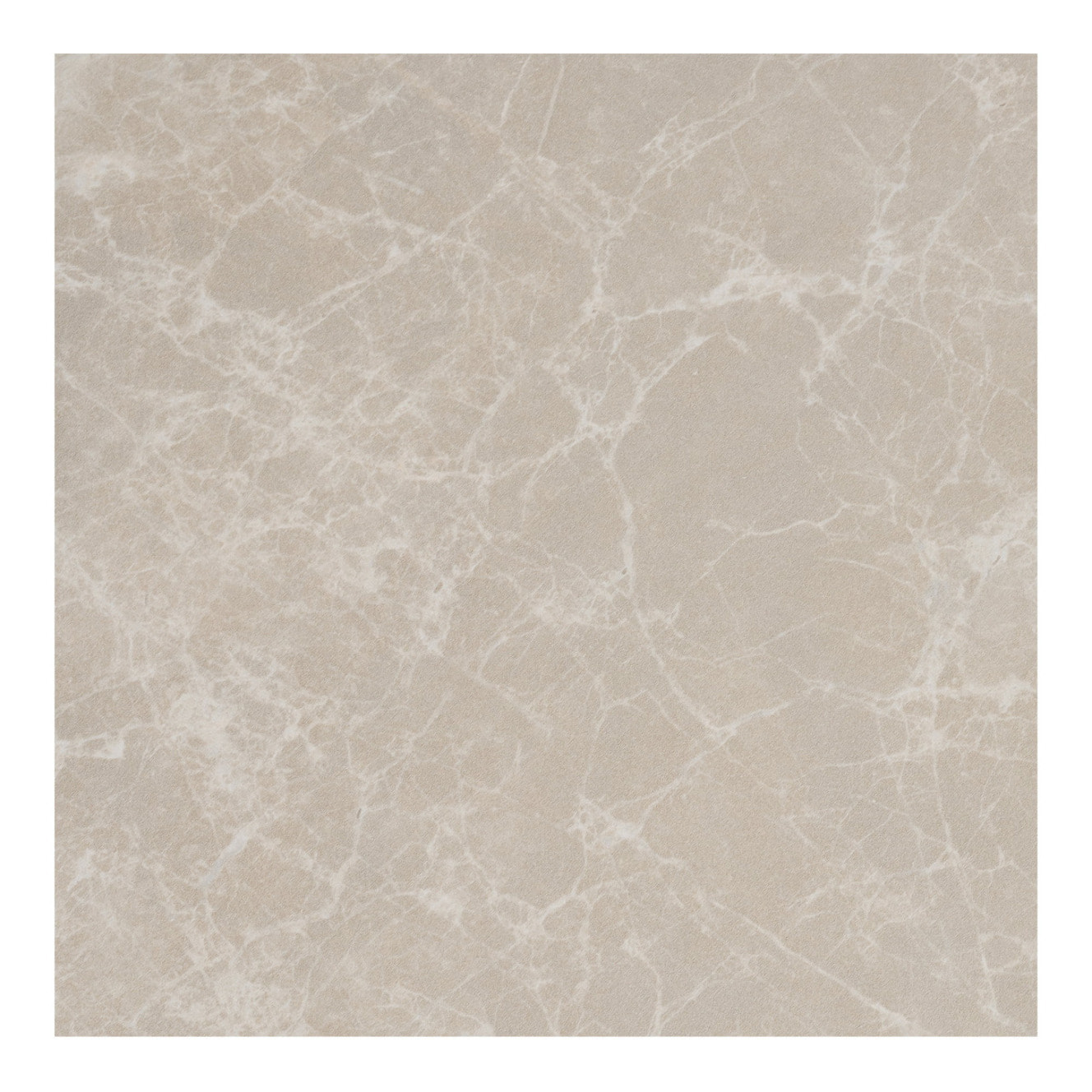 Set 2 tavolini da caffè Prague effetto marmo beige rotondi