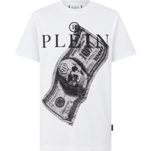 PHILIPP PLEIN Camiseta de cuello redondo y manga corta