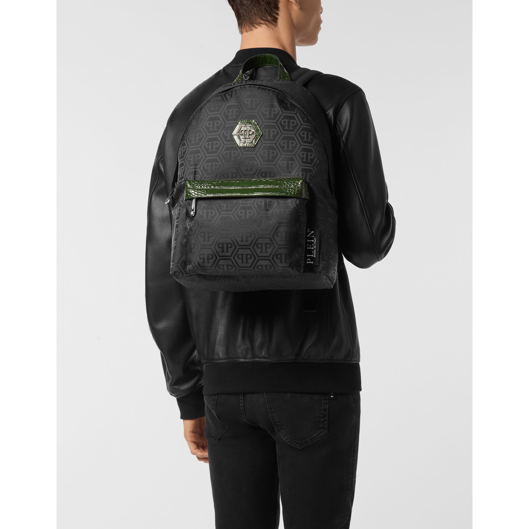 PHILIPP PLEIN Backpack MONOGRAM