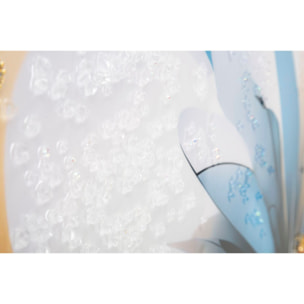 DIPINTO SU TELA LACCATO DORI C/CORNICE -B- CM 62X4X92