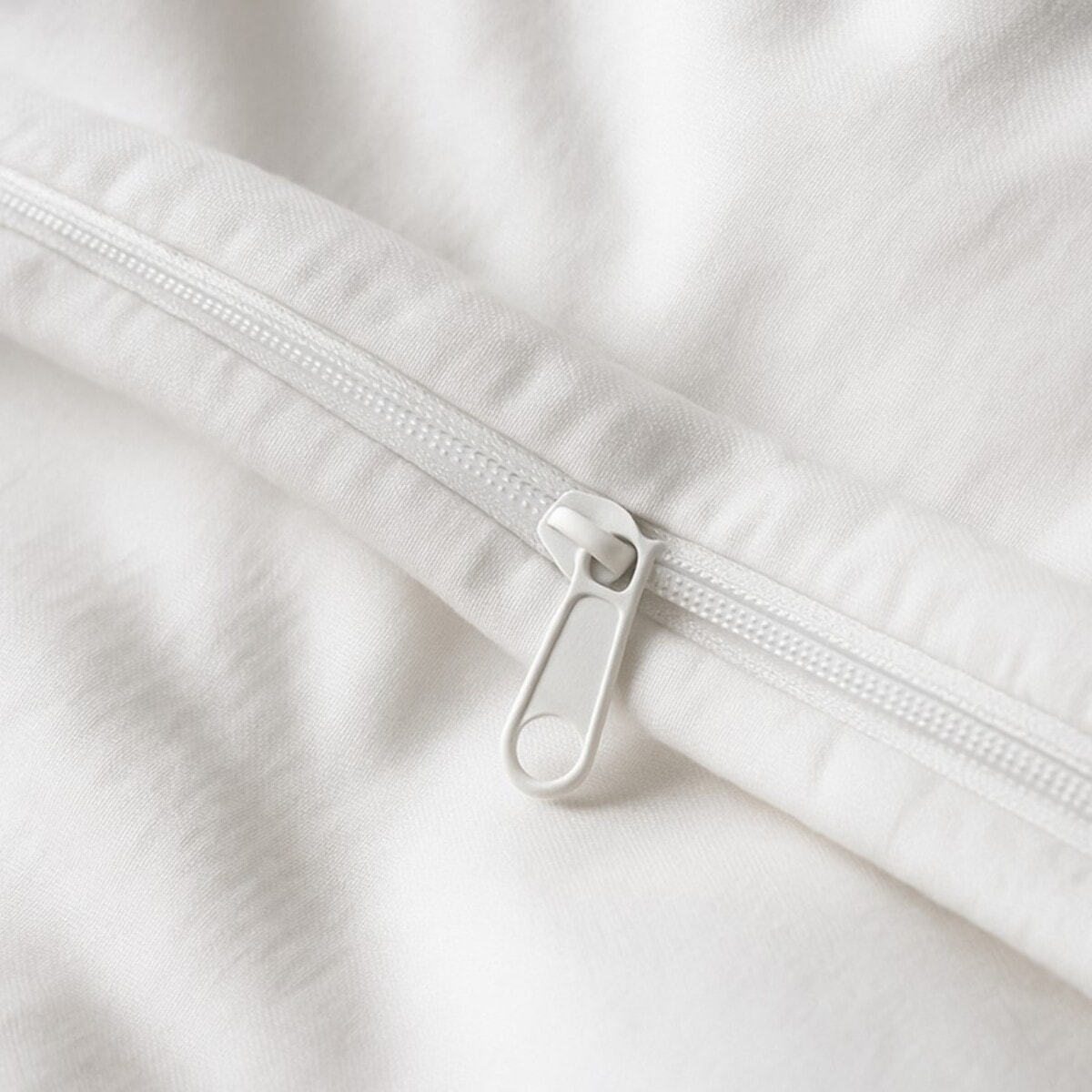 Housse de couette 100% coton | Blanc | Douces, respirantes, naturelles