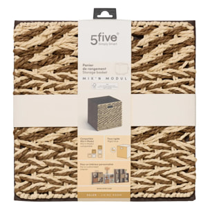 Boîte Mix'N Modul carré pliable 31x31cm marron