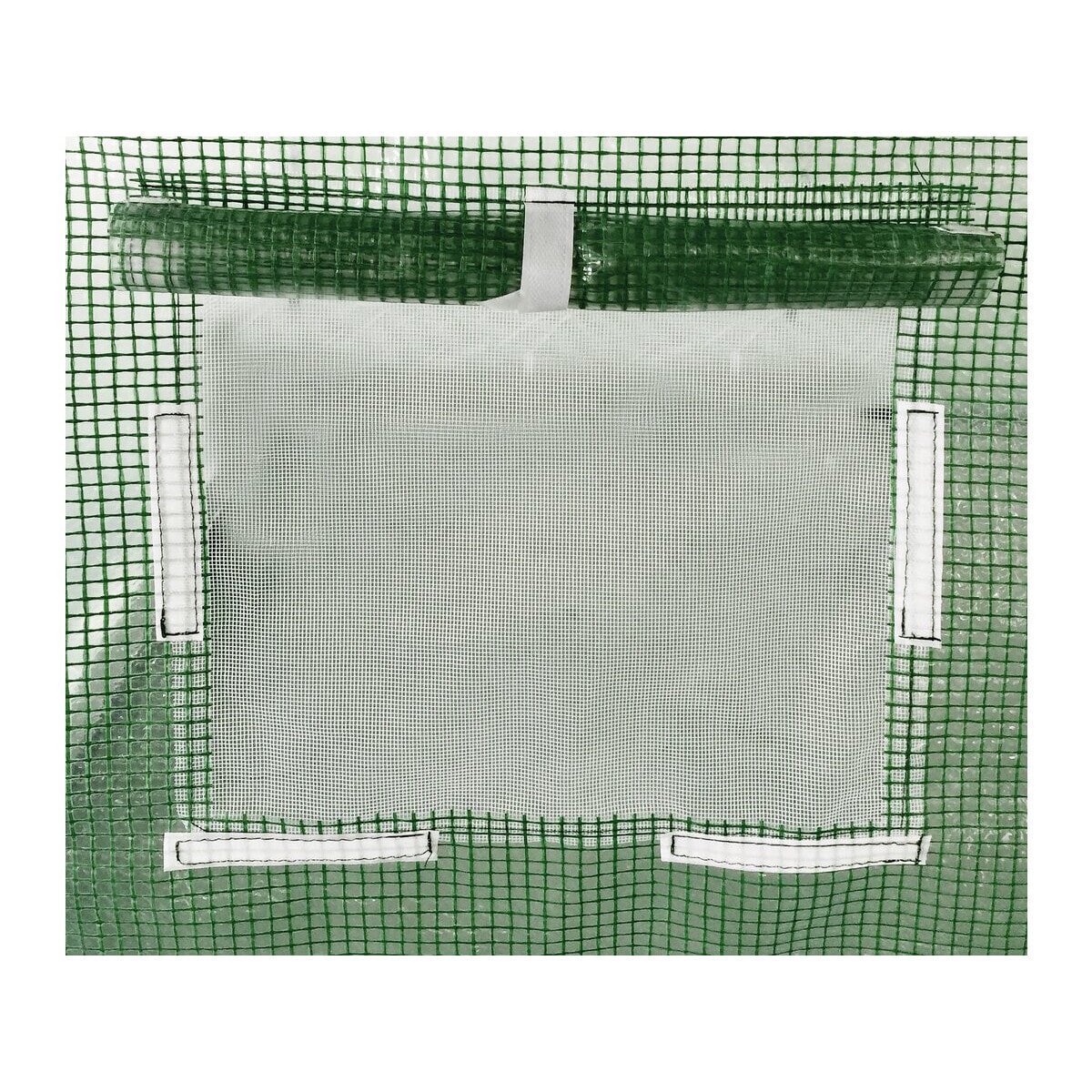 Serre tunelle de jardin 6 x 3 m "Lys" - 18 m² - 140g - Vert