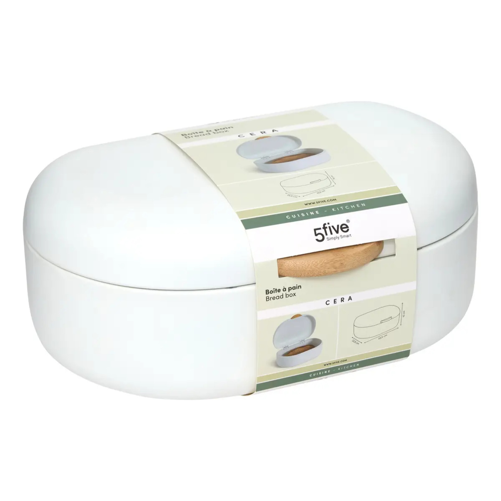 Boîte à pain 5L creme