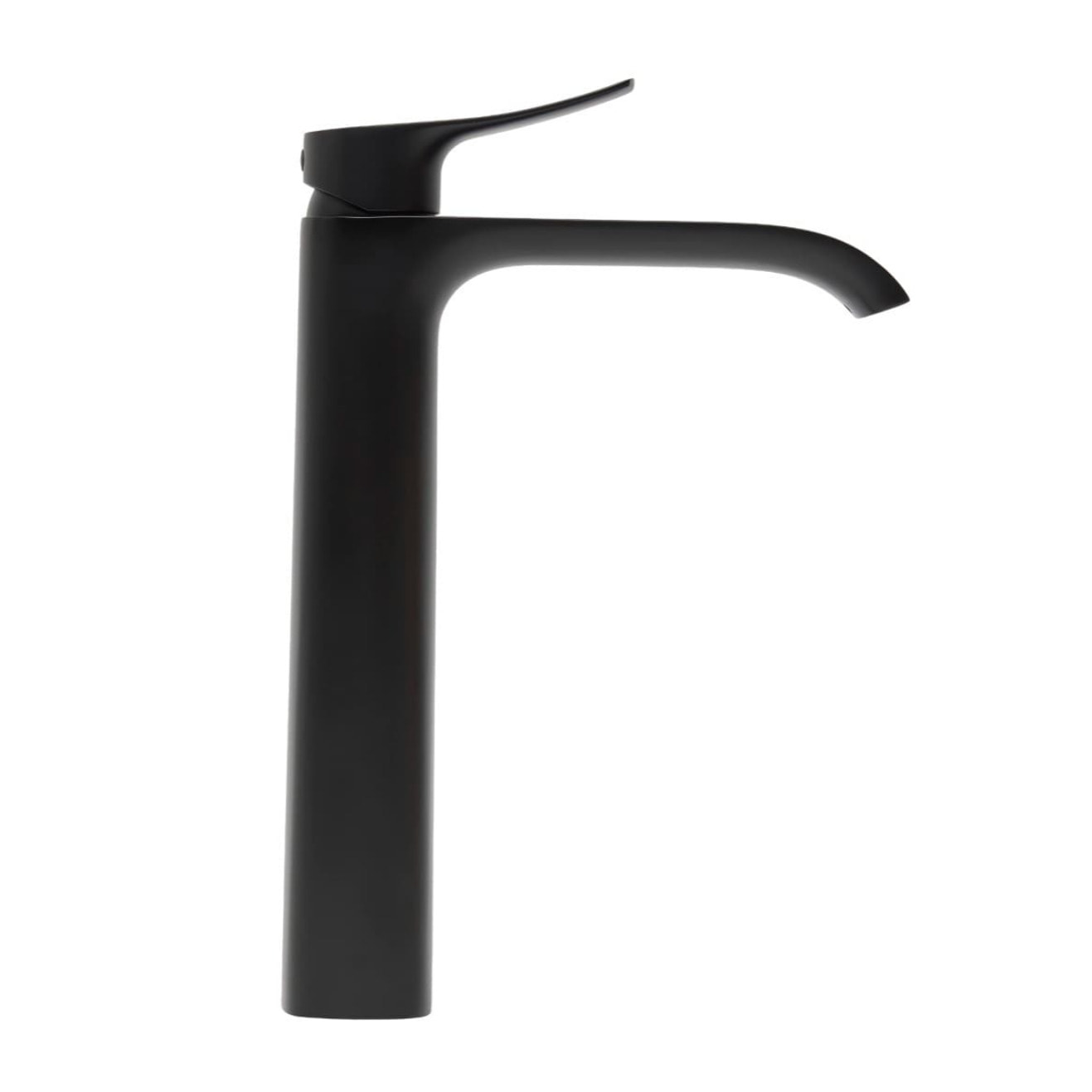 Infinitio mitigeur de lavabo haut, sans vidage, noir mat SATBSINF285C avec une garantie de 5 ans