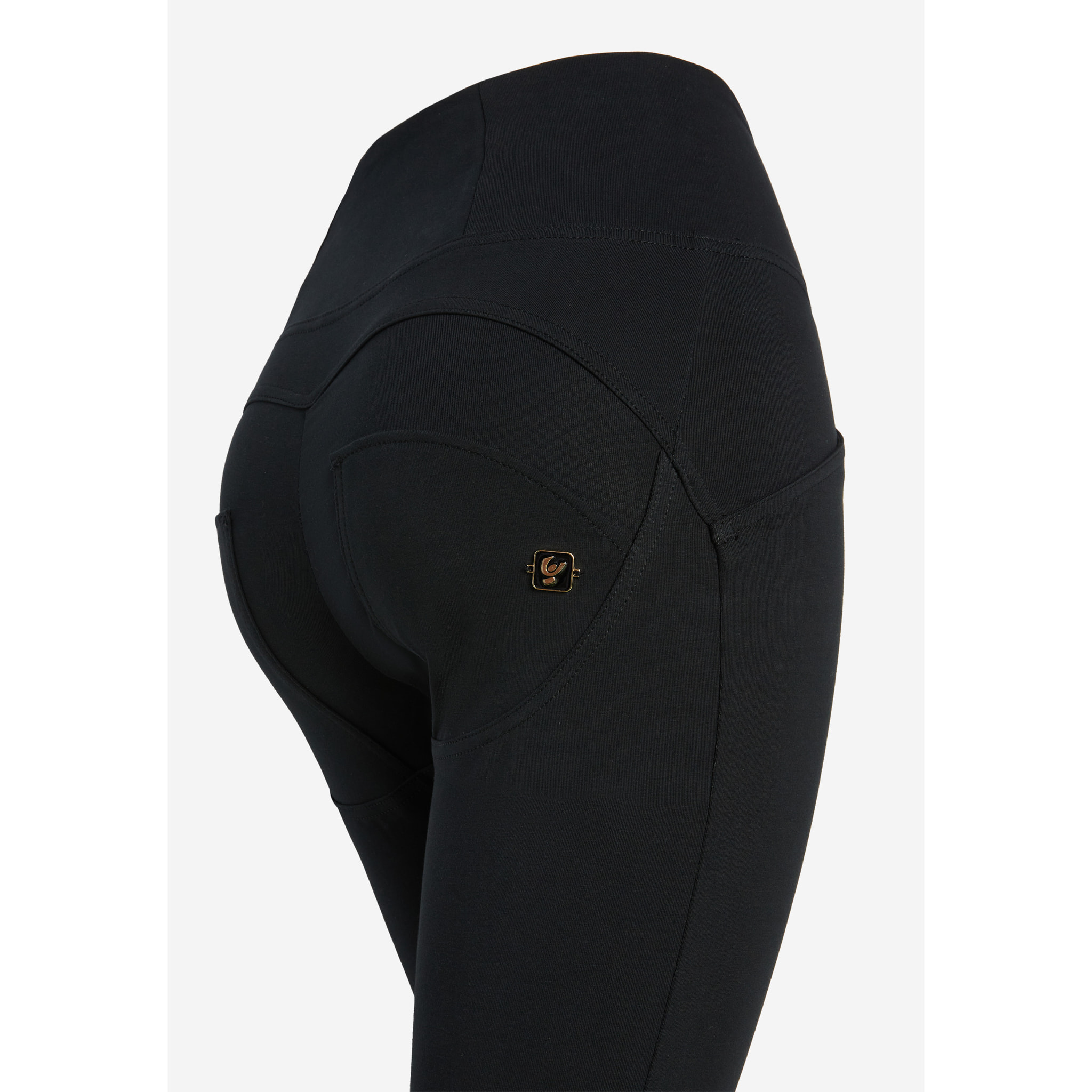 Pantaloni WR.UP® vita alta con zip, cucitura centrale