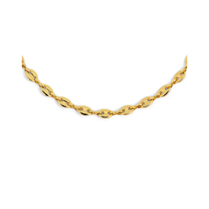 Collier Chaîne Calabrote Plaqué Or