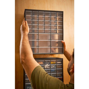 Boîte de rangement polyvalente avec 39 tiroirs