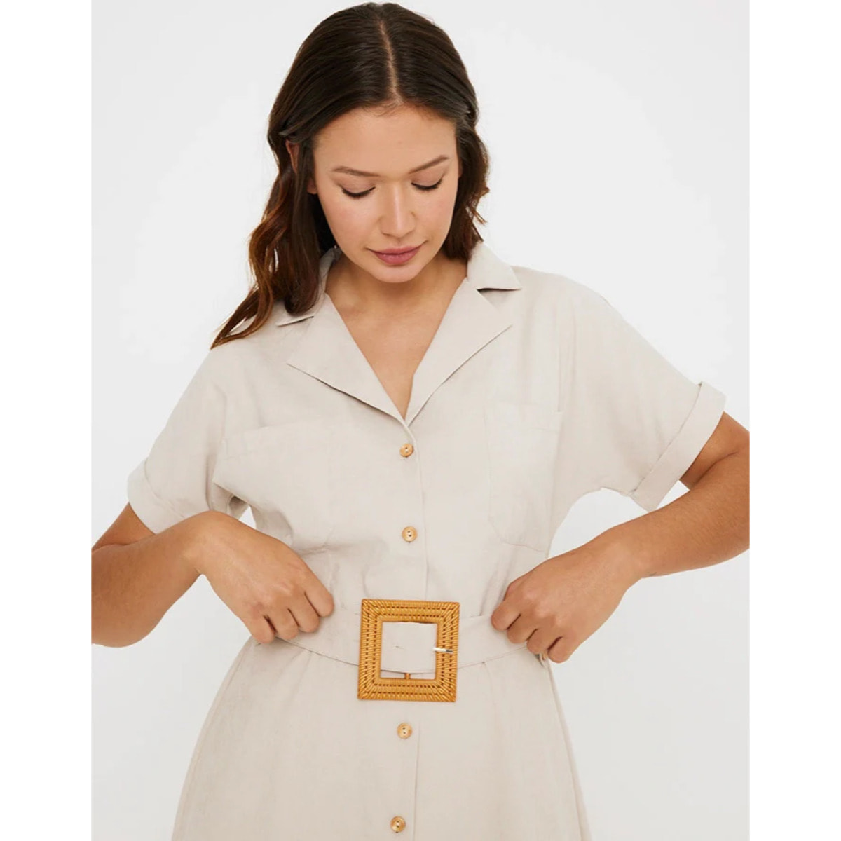 Vestido Corto Crema - Ilice