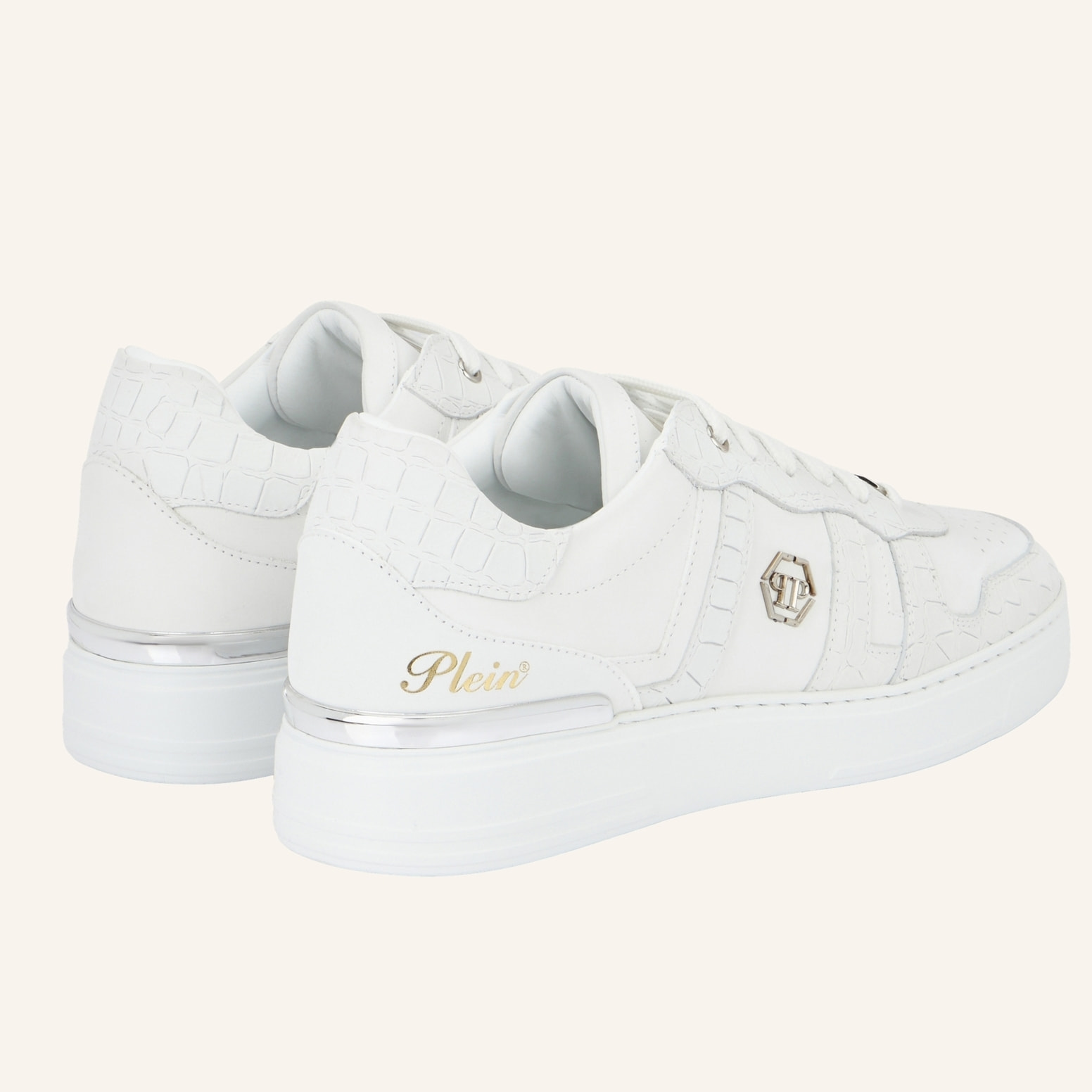 PHILIPP PLEIN Lo-Top Sneakers COCCO