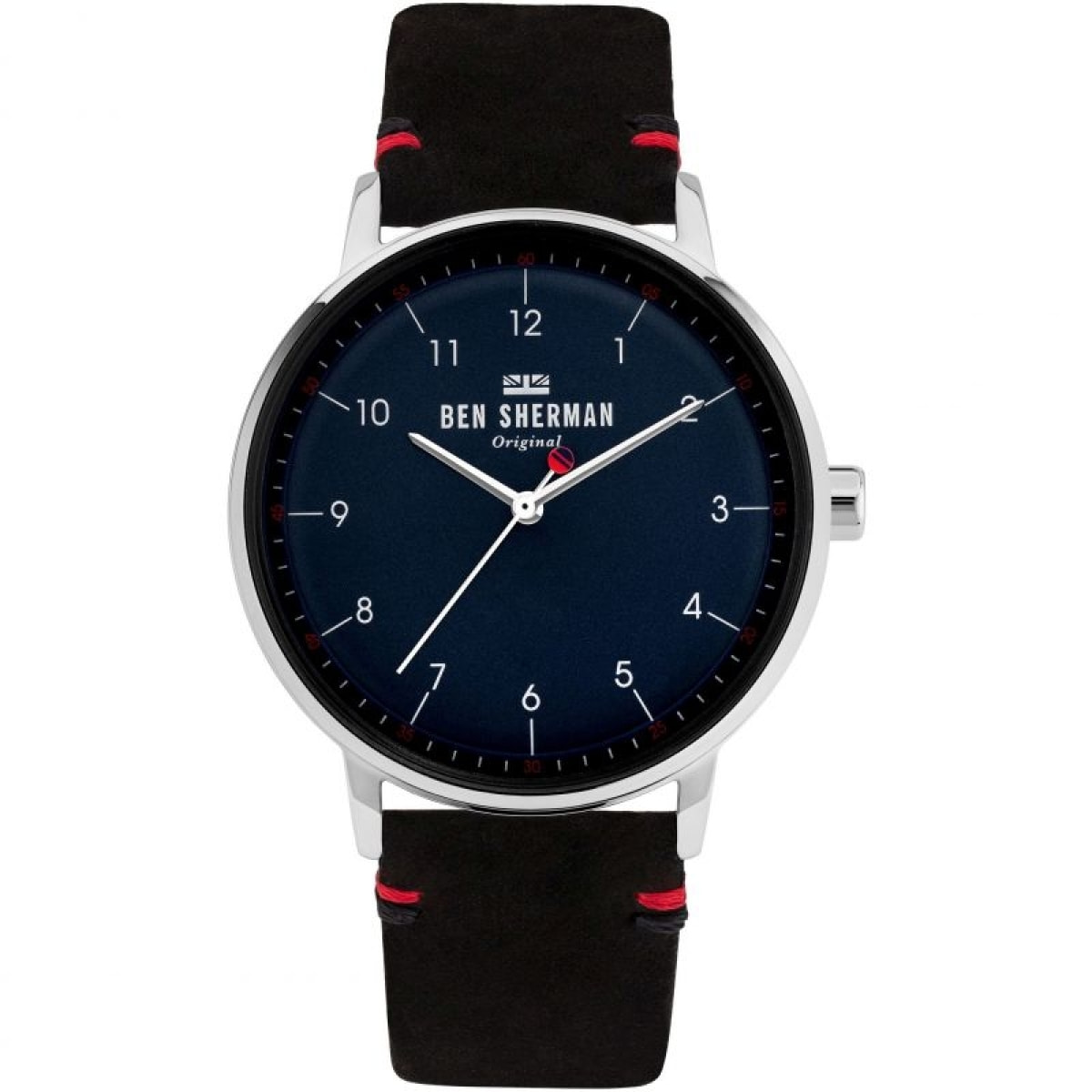 Reloj Ben Sherman WB043B Hombre Analogico Cuarzo con Correa de Piel