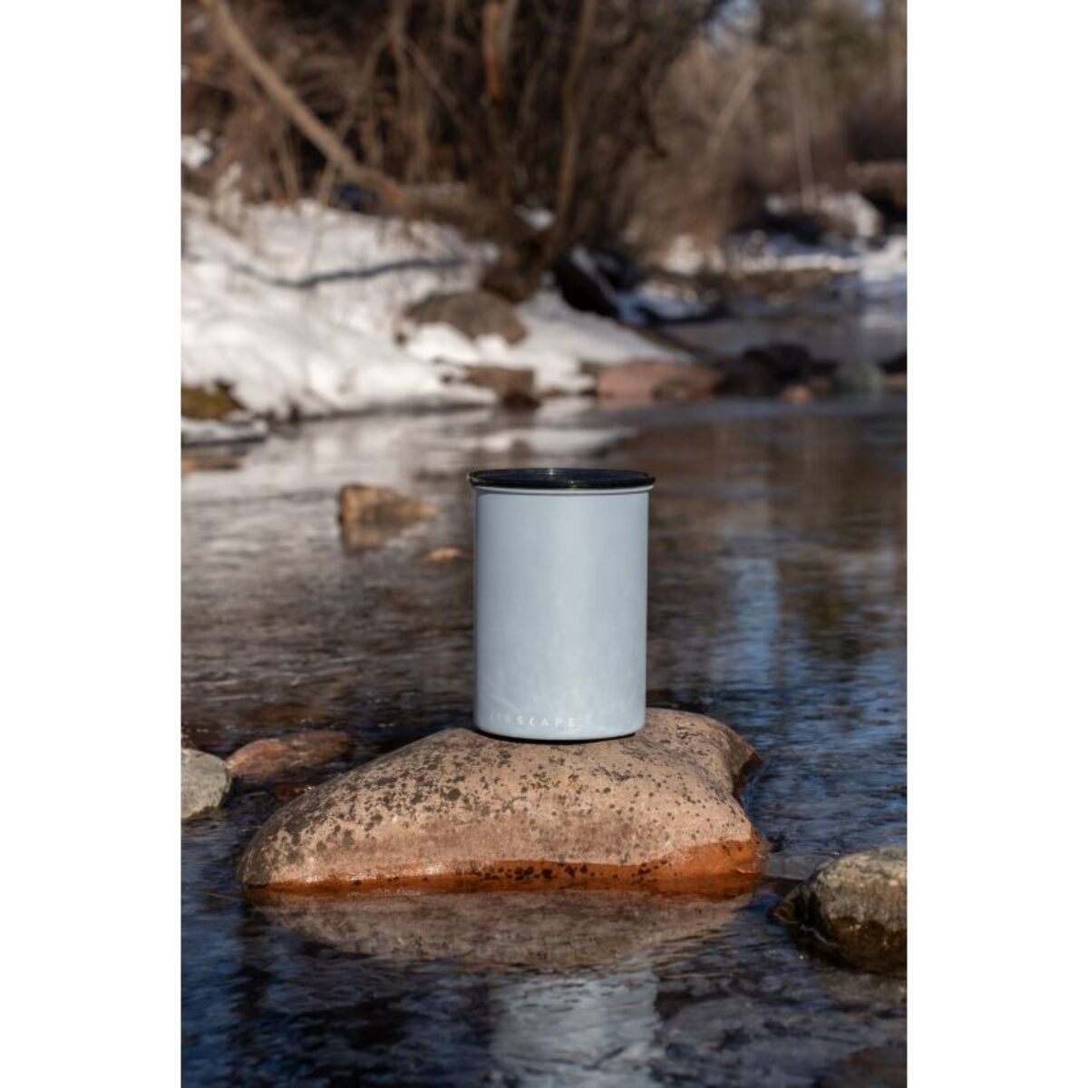 Boite à café AIRSCAPE métal 500gr Fog