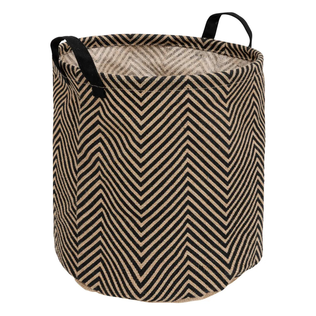 Panier de rangement "Valy" D30cm beige