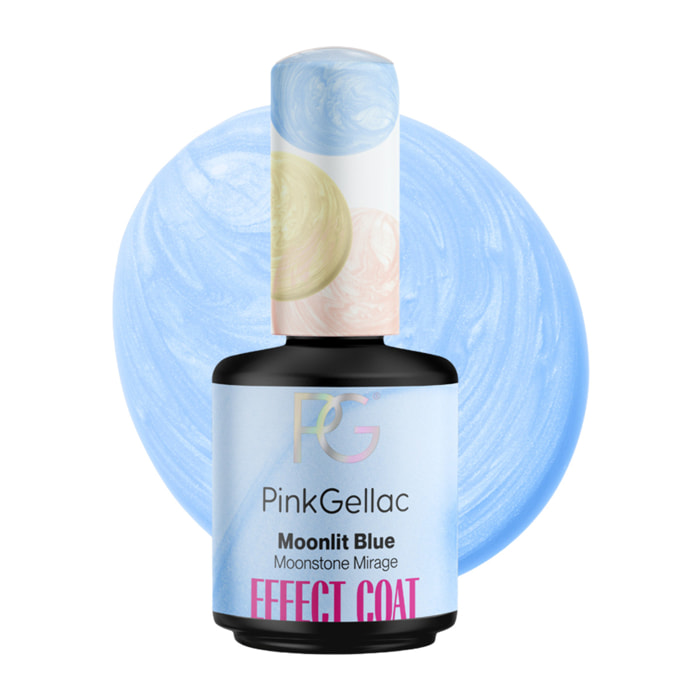 Vernis semi-permanent - Coat Effet - Moonlit Blue - 15 ml