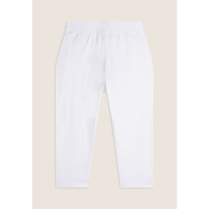 Pantaloni sportivi lunghezza capri in jersey