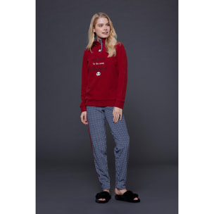 Pigiama donna micropile piedipull Noidinotte
