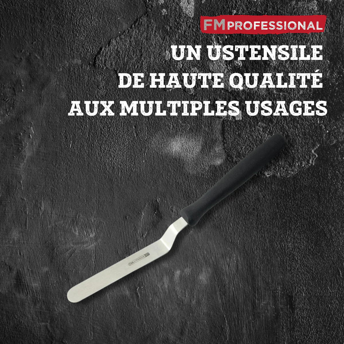 Mini spatule coudée 22,5 cm FM Professional