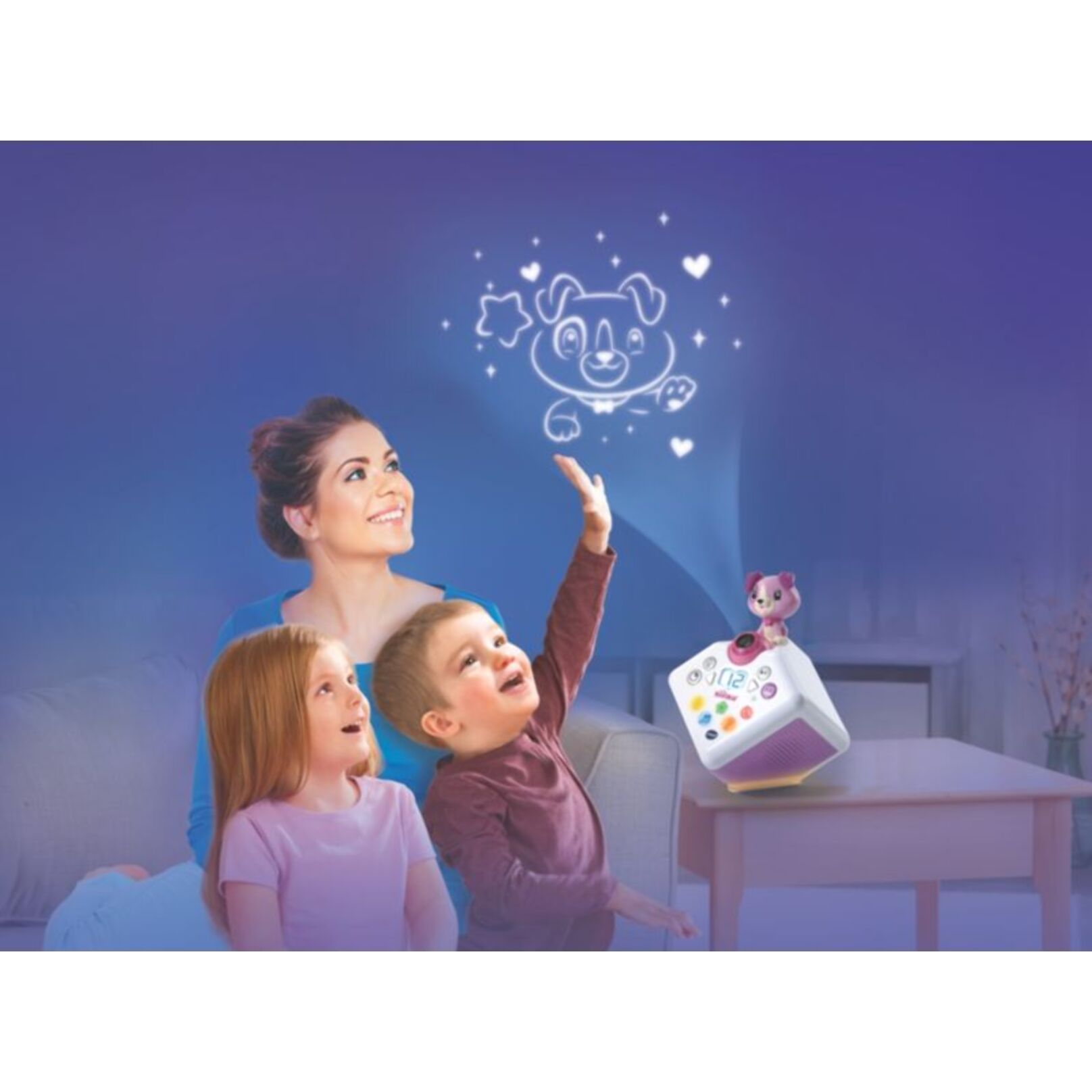 Boîte à histoires VTECH StoriKid - Mon conteur d'histoires rose