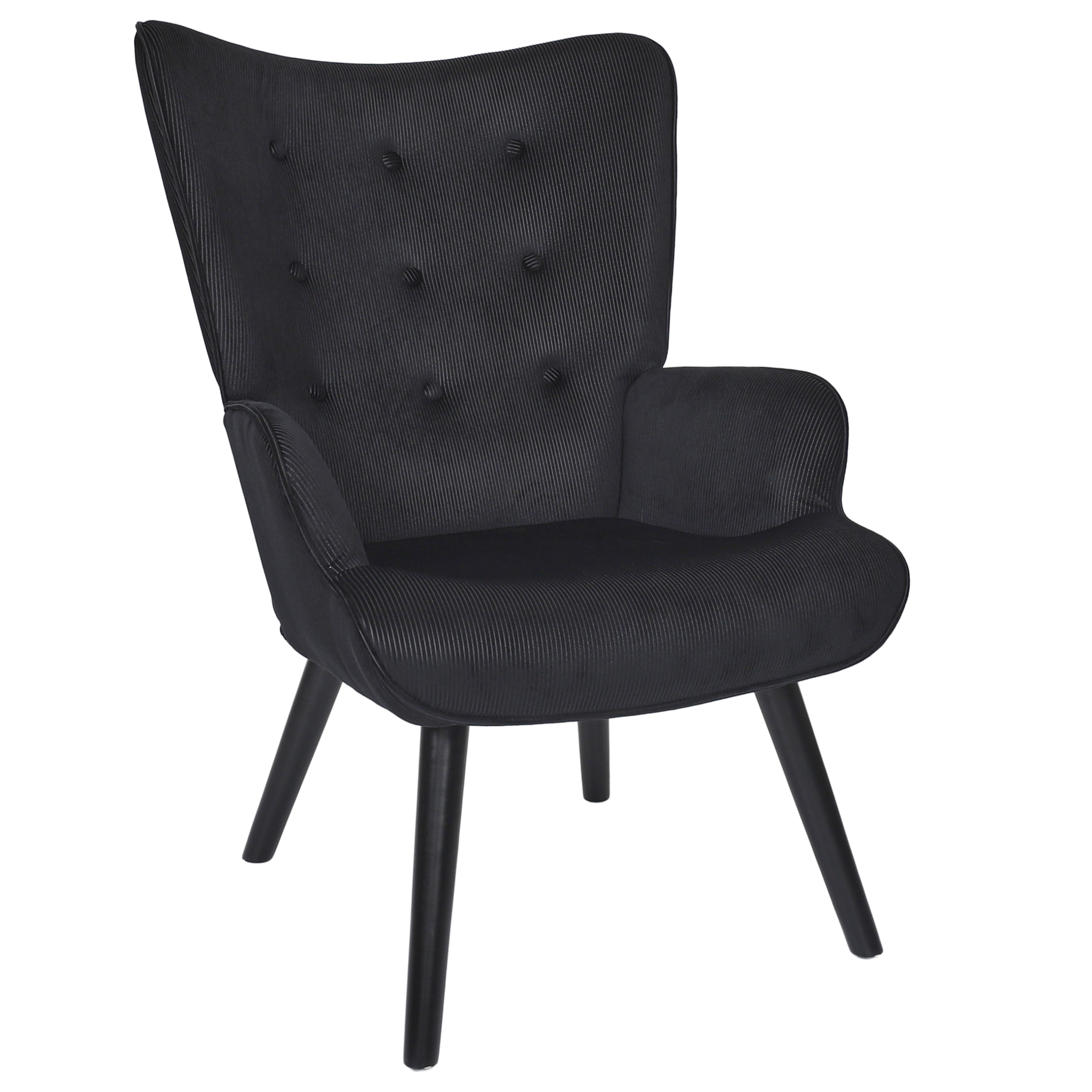 Fauteuil De Salon Giulia Noir