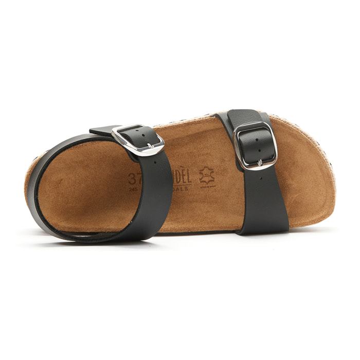 Sandalo Mandèl Nero