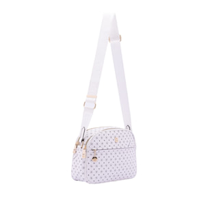 Borsa a tracolla da donna - Modello False - Ecopelle - 19.0 x 26.0 x 9.0 cm