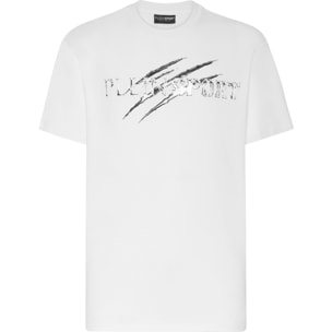 PLEIN SPORT Camiseta de cuello redondo y manga corta CHROME