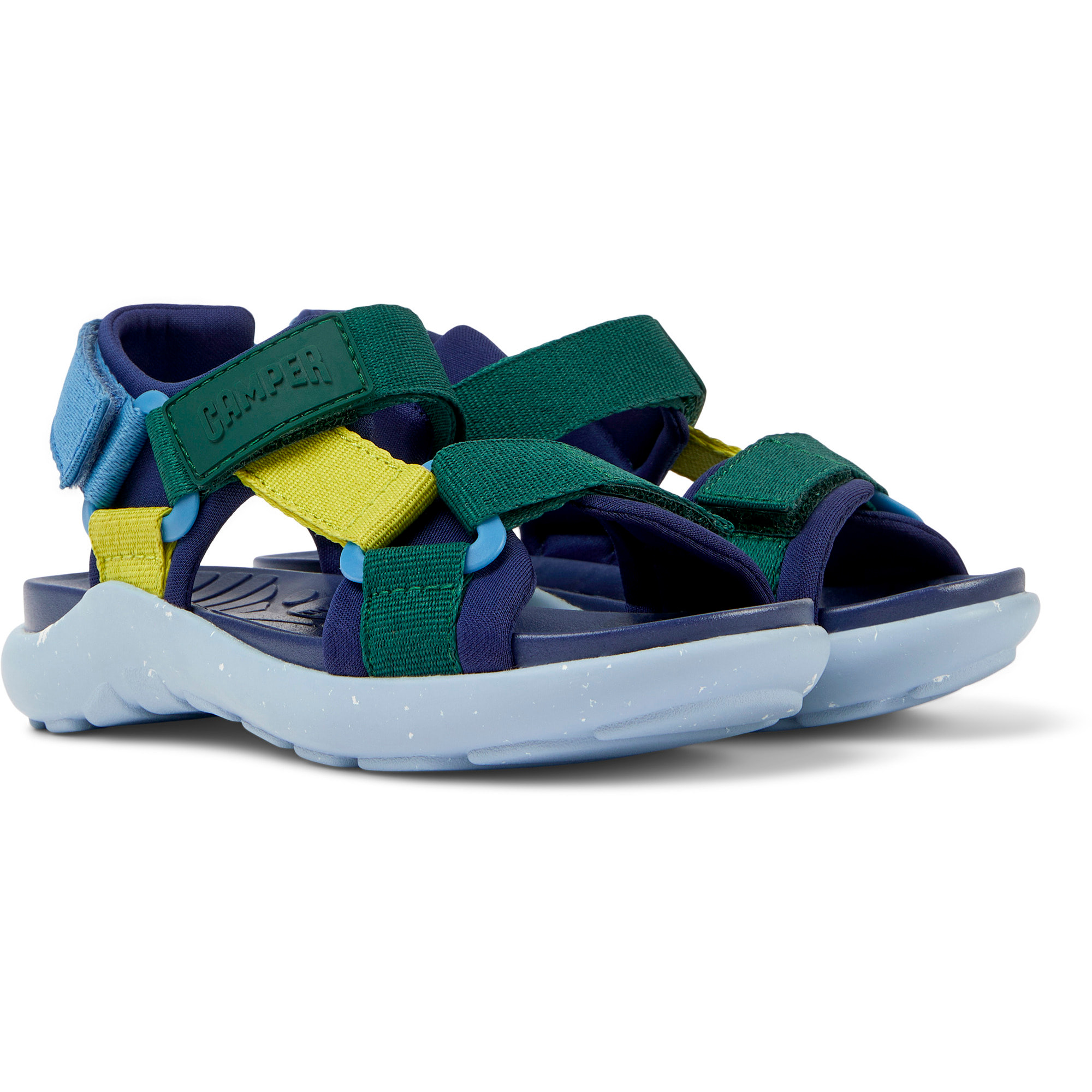Sandalias - CAMPER Wous - Multicolor - Textil técnico (poliéster reciclado)