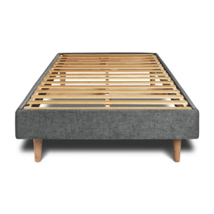 Sommier Kit Tissu Ep14 - pieds bois