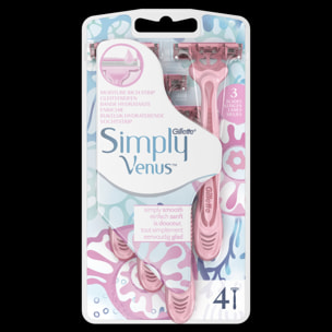 PACK Gillette Simply Venus 3 Rasoirs Jetab