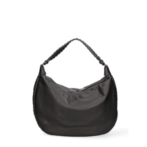 Borsa a spalla  da donna In Vera pelle Made in Italy 40x24x11 cm