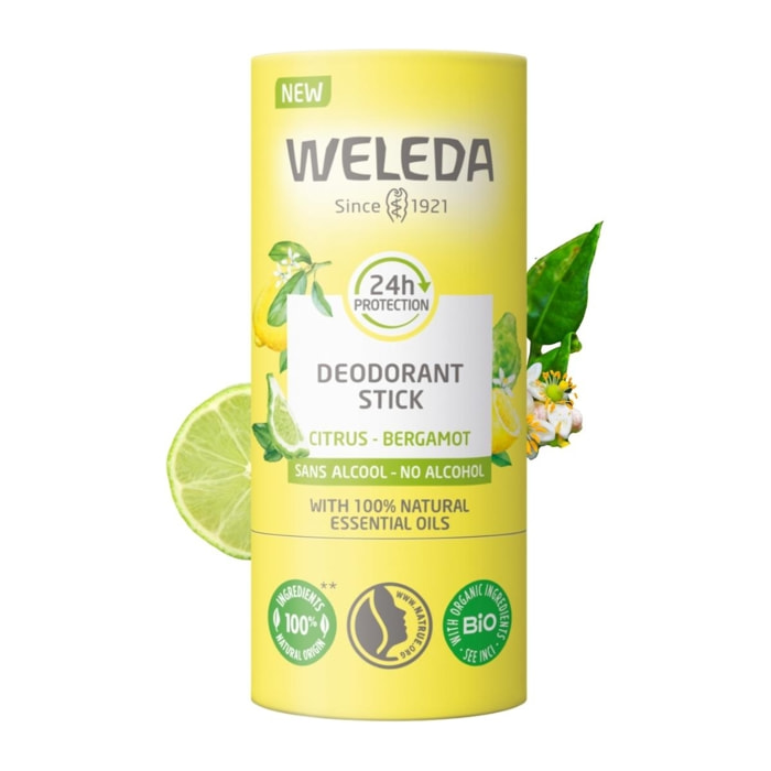 WELEDA - Deodorant stick Citrus Bergamot