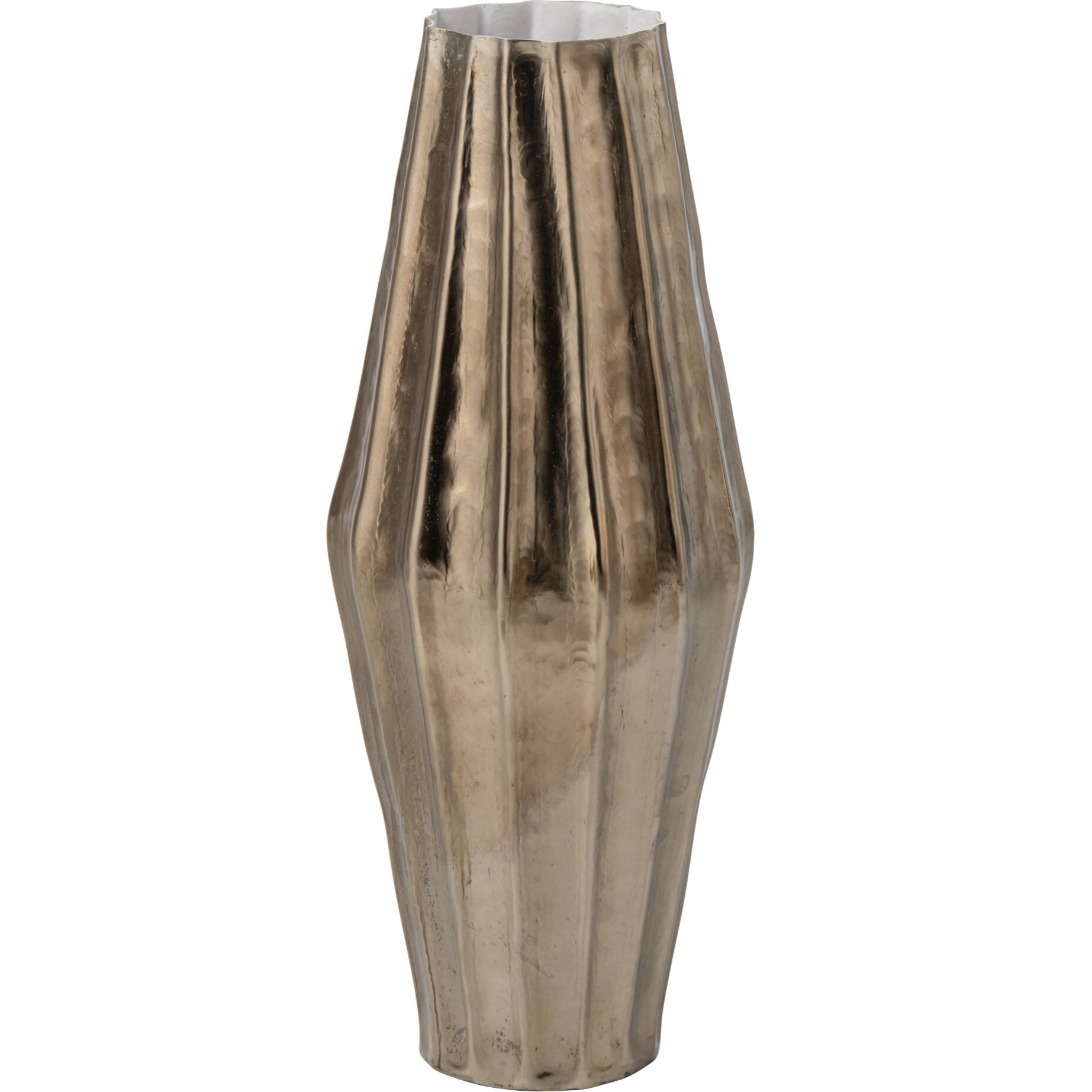 J-Line vase - aluminium - doré - small