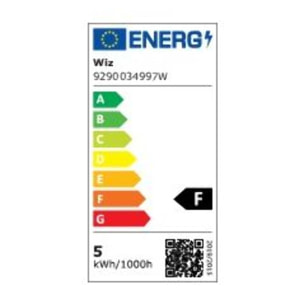 Ampoule LED connectée WIZ E14 Couleur Sphérique 40W