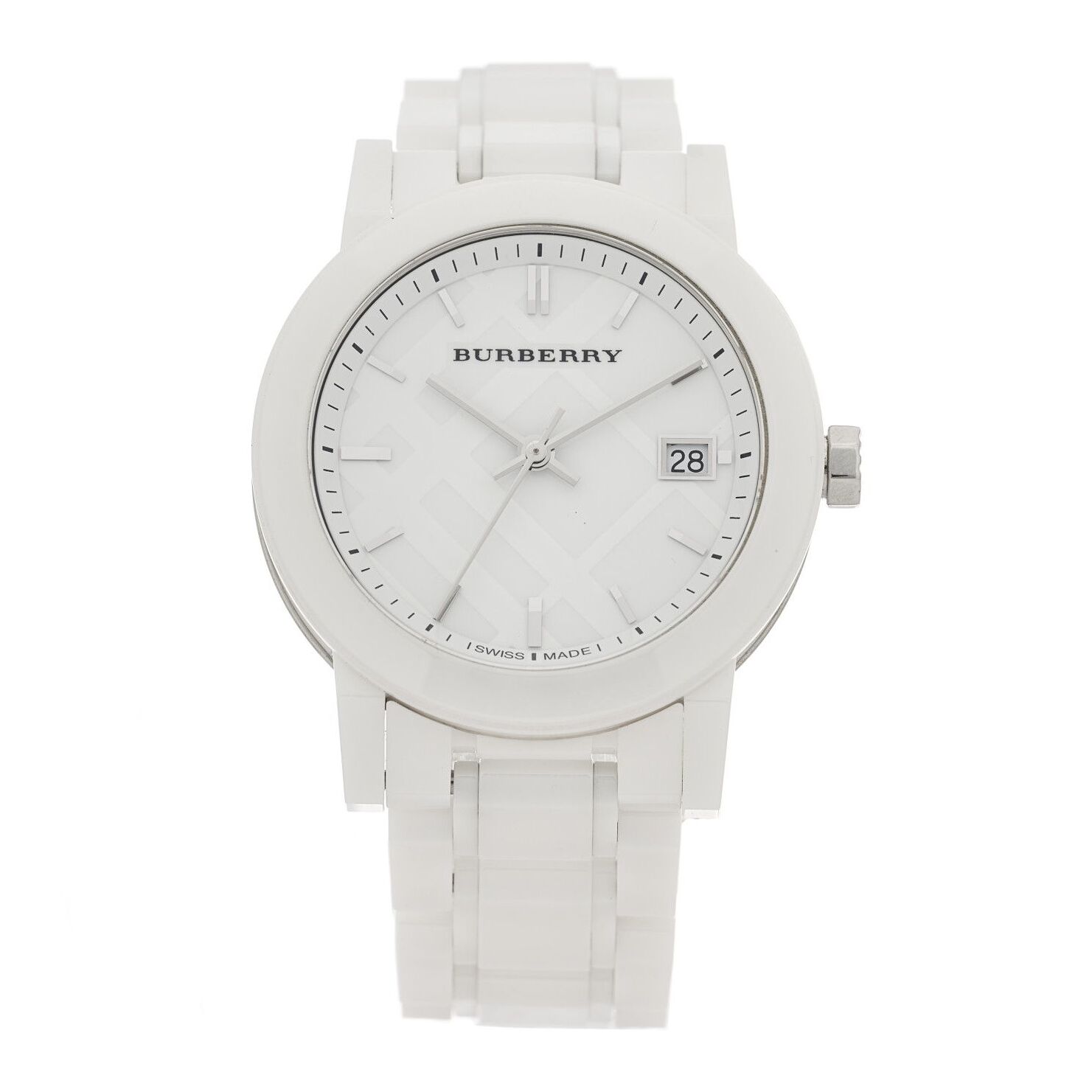 Reloj Burberry BU9180 Mujer Analogico Cuarzo con Correa de Ceramica