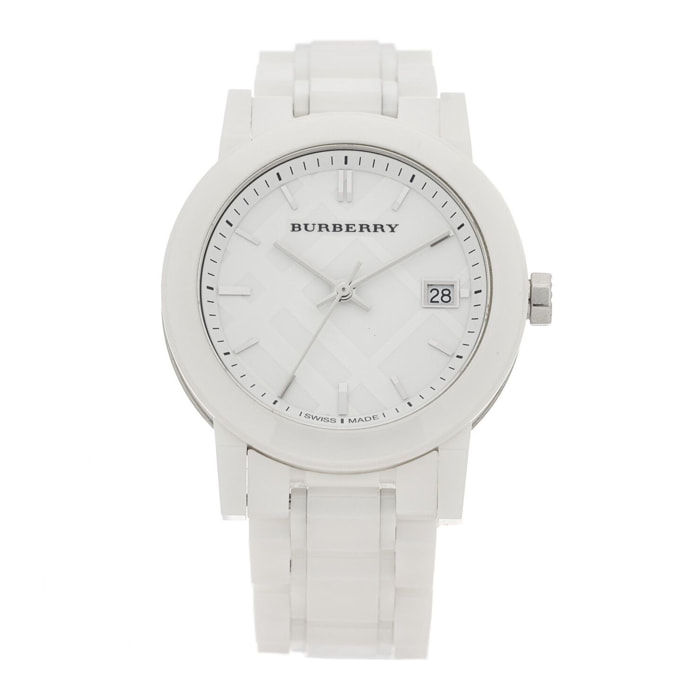 Reloj Burberry BU9180 Mujer Analogico Cuarzo con Correa de Ceramica
